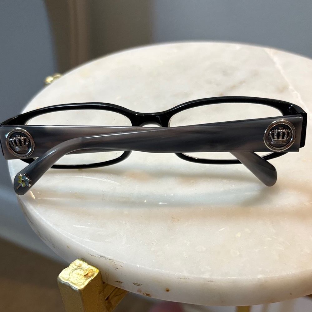Juicy Couture Black and Gray Glasses
